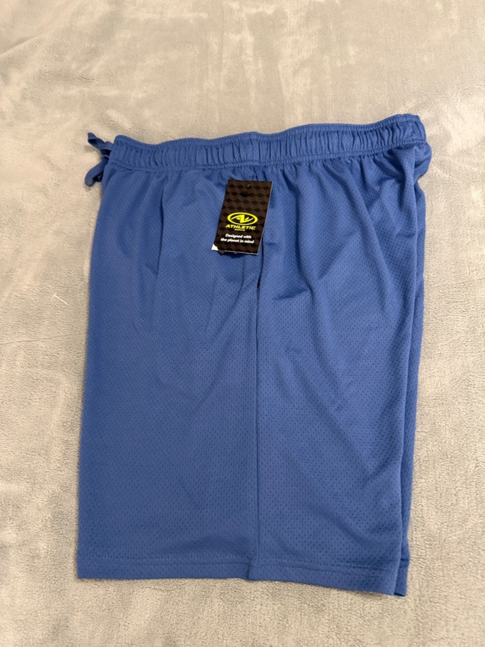Athletic Works Blue Men's Mesh Sport Shorts